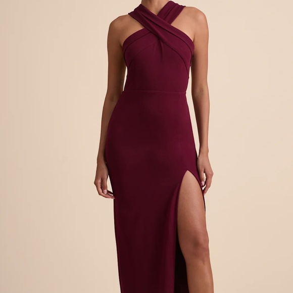 Lulus Dresses & Skirts - Formal Dress in Wine / Burgundy Color, Lulus